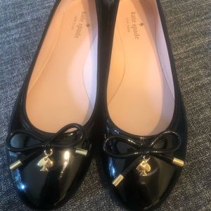 Kate Spade Willa patent leather flats, size 8.5